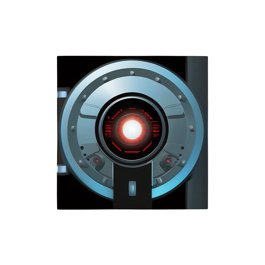 Hal 9000 Ai Illustration Png 06252024