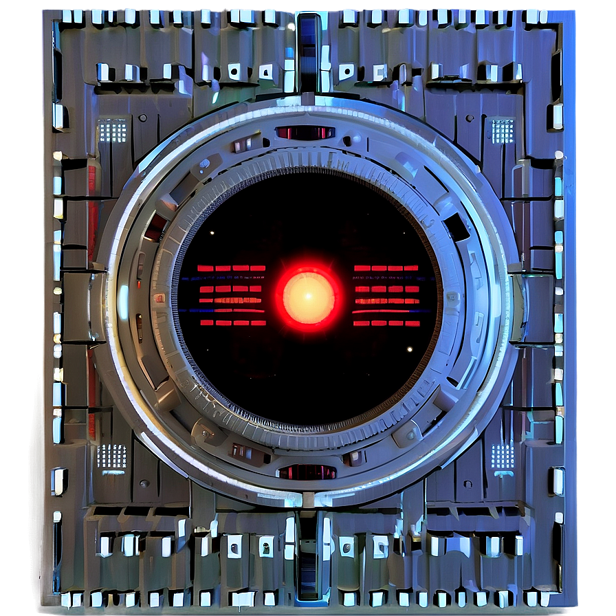 Hal 9000 Console Screen Png Hfs59