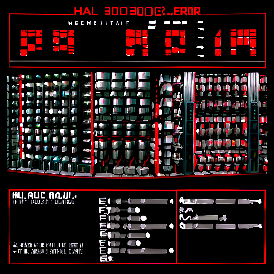 Hal 9000 Error Screen Png Kvo70