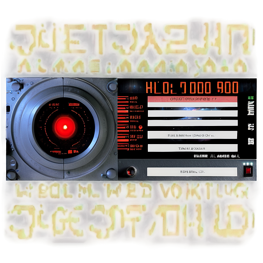 Hal 9000 Information Display Png Ybd52