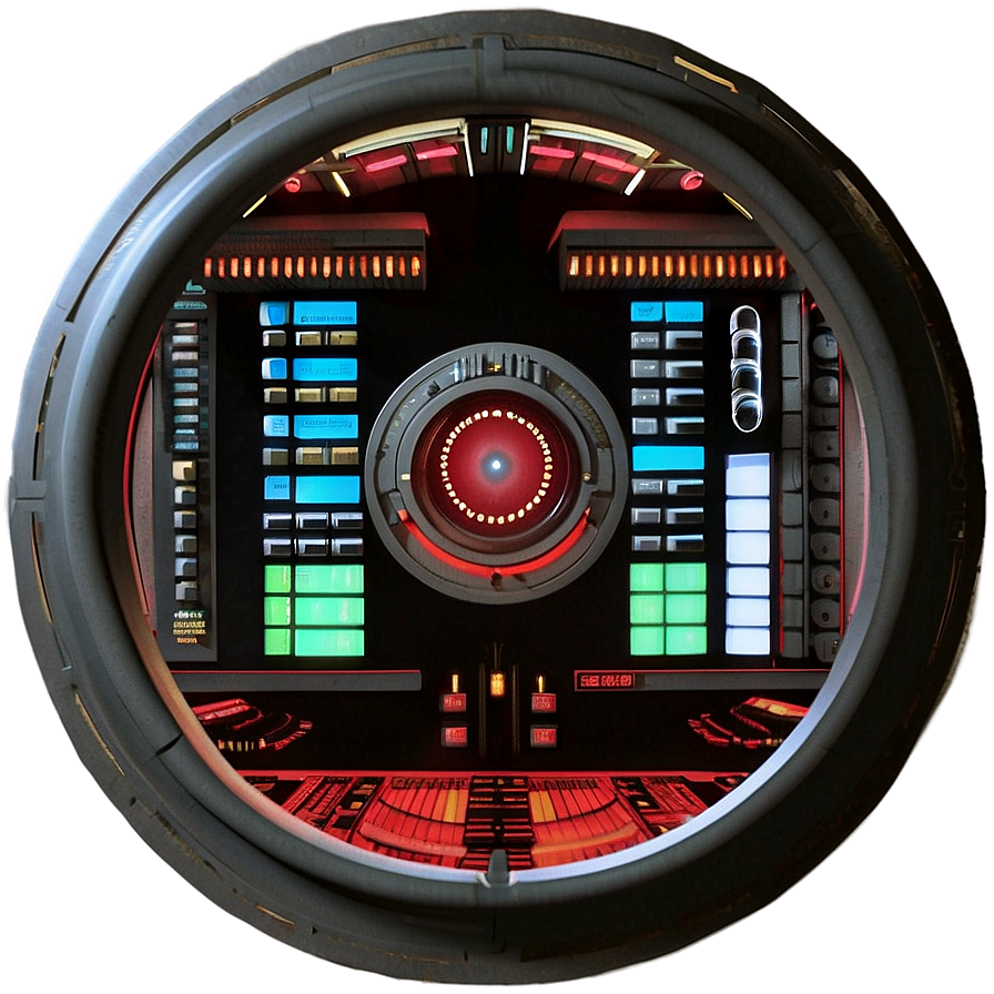 Hal 9000 Operational Panel Png Upa