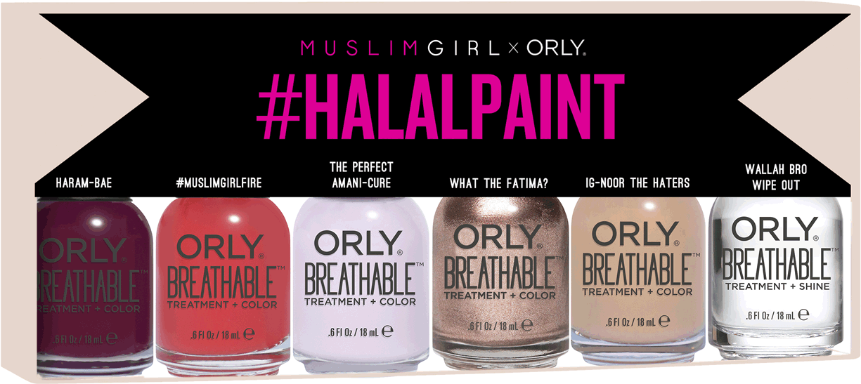 Halal Paint Nail Polish Collection