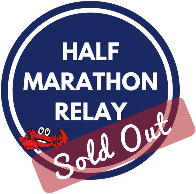 Half Marathon Relay Sold Out Sign