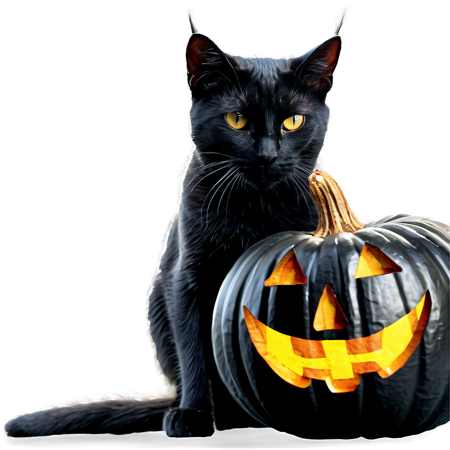 Halloween Black Cat Png Ooj24