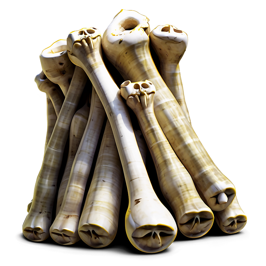 Halloween Bone Pile Png 06132024