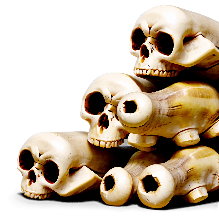 Halloween Bone Pile Png Sle