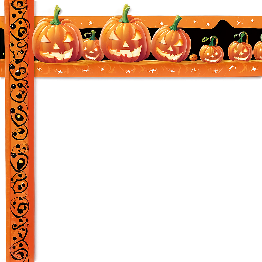 Halloween Border For Certificates Png 11