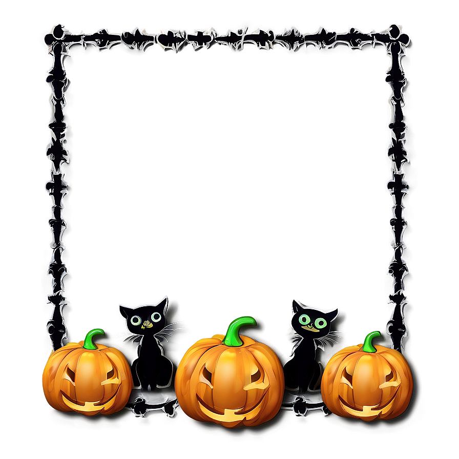 Halloween Border For Posters Png Wtk89