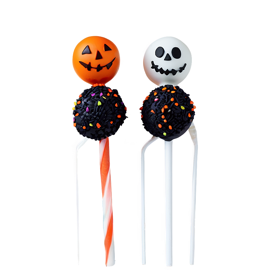 Halloween Cake Pops Png Rhb