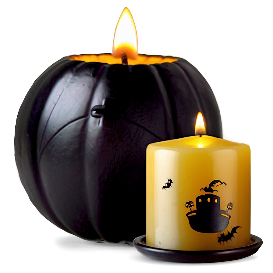 Halloween Candle Decorations Png 34