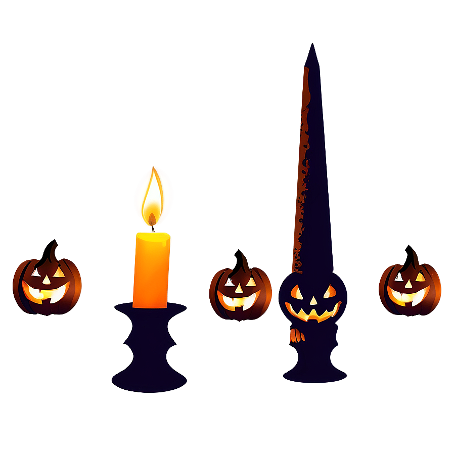 Halloween Candle Light Png Ufu