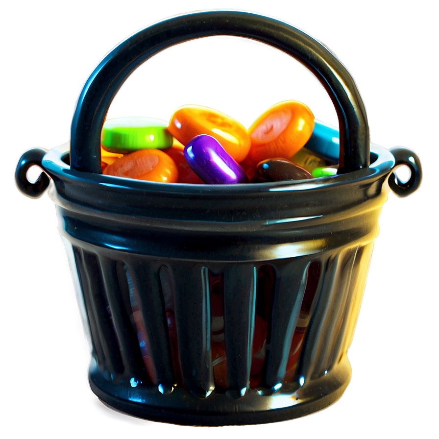 Halloween Candy Bucket Png 04292024