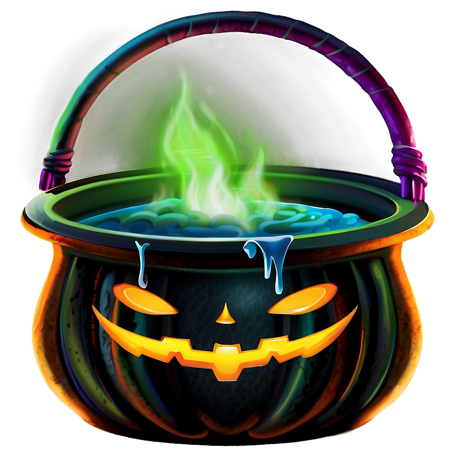 Halloween Cauldron Png 41