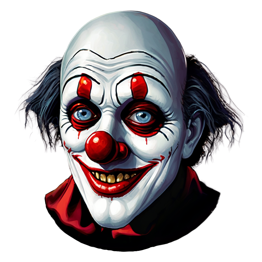 Halloween Creepy Clown Png Vbs77