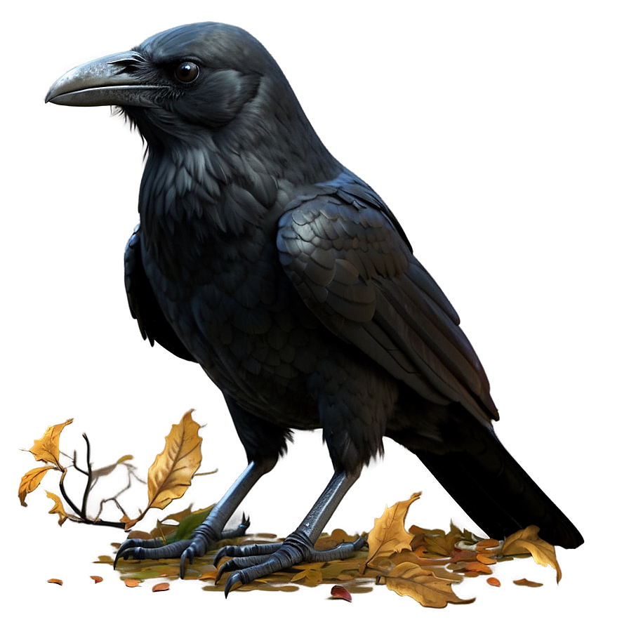 Halloween Crow Png Bvx