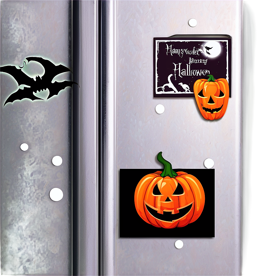 Halloween Fridge Magnets Png Myp