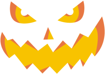 Halloween Jack O Lantern Face Vector