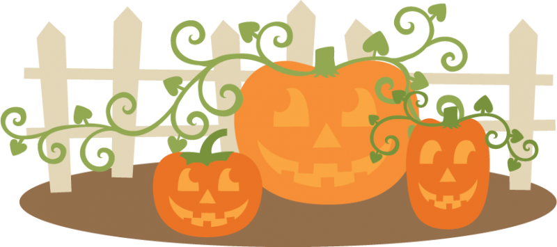 Halloween Jack O Lanterns Fence Background