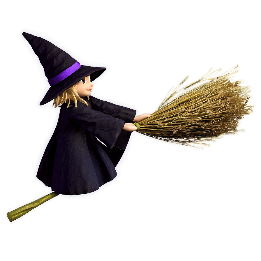 Halloween Night Witches Broom Png Tew71