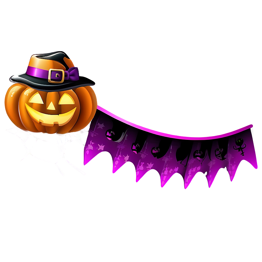 Halloween Party Banner Design Png Ltx17