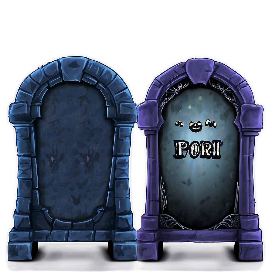 Halloween Party Diy Tombstones Png Ros