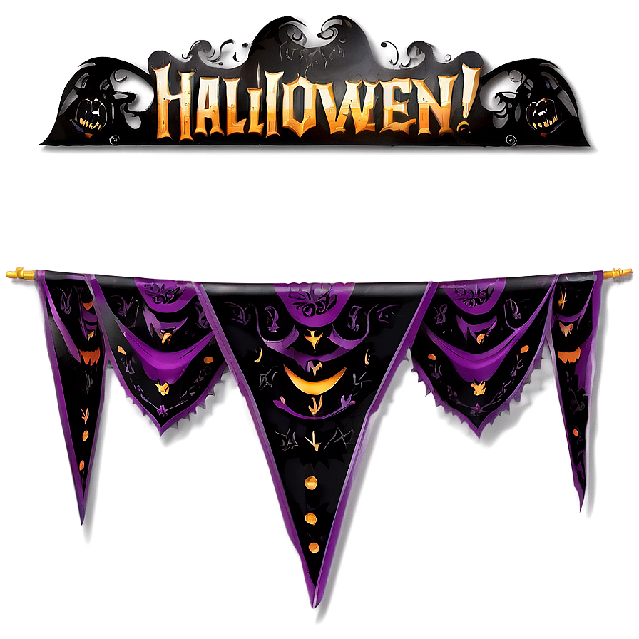 Halloween Party Gothic Decorations Png 06262024