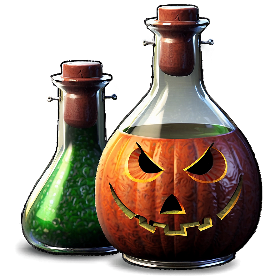 Halloween Party Wizard Potions Png Xuw28