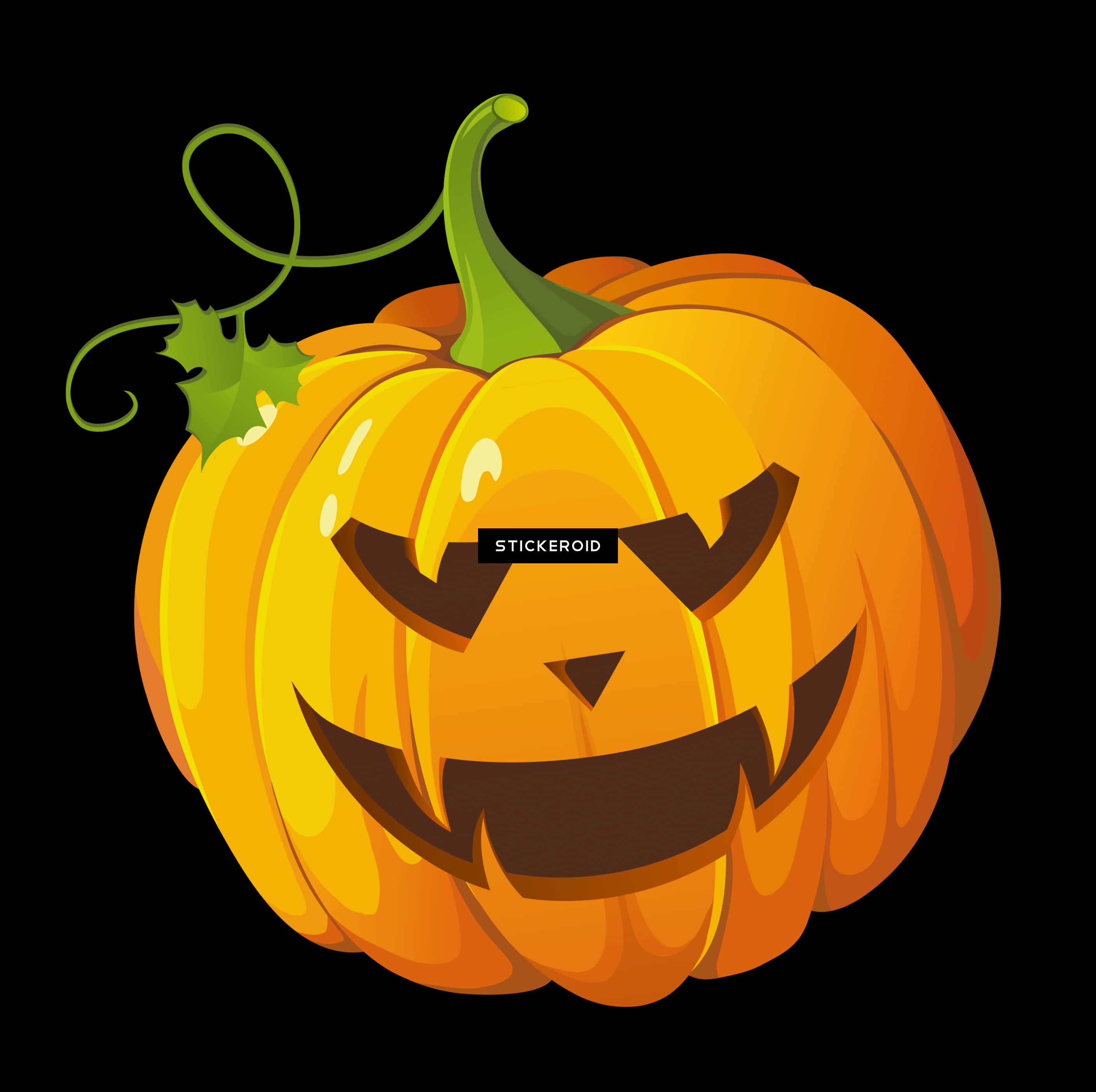 Halloween Pumpkin Carving Illustration