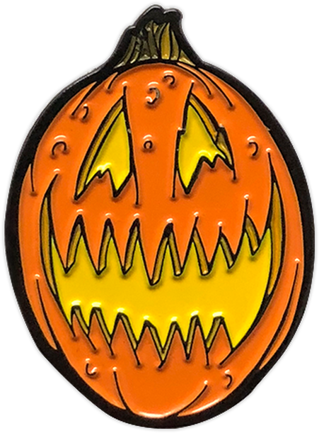 Halloween Pumpkin Lantern Pin