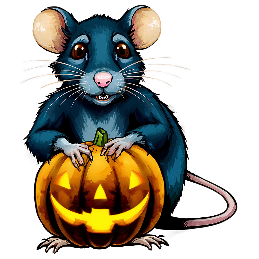 Halloween Rat Png Bjm