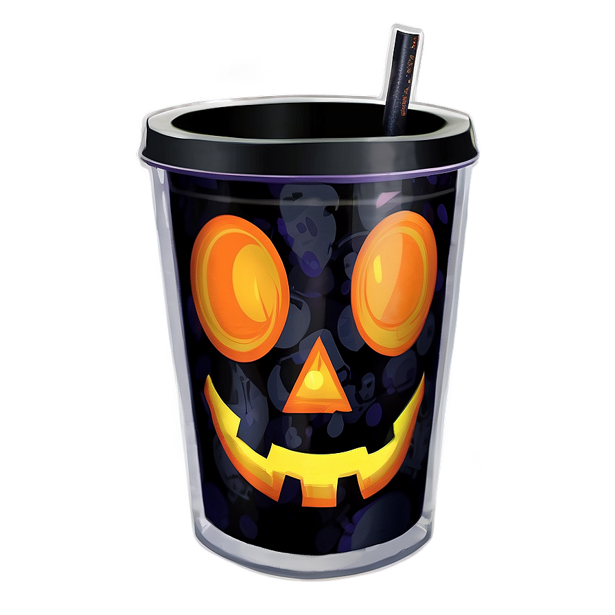 Halloween Tumbler Art Png 4