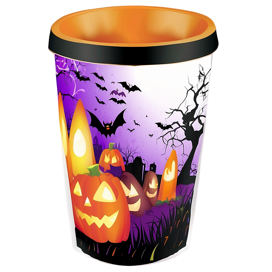 Halloween Tumbler Cup Png Hbf2