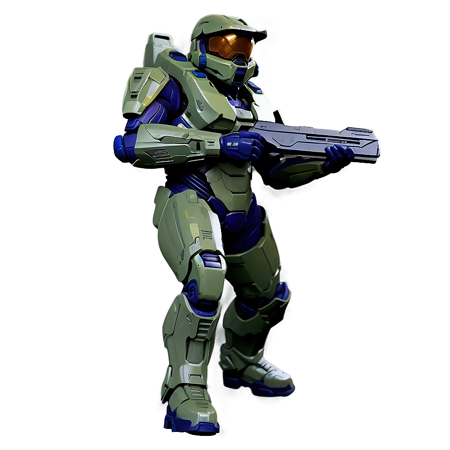 Halo Master Chief Dynamic Action Png Sfv32