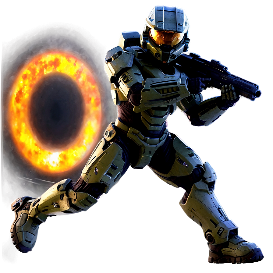 Halo Master Chief Epic Stance Png Djb20