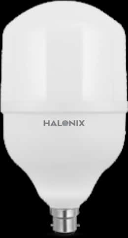 Halogenix L E D Bulb White Background