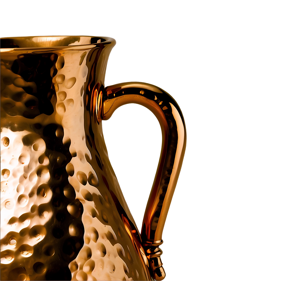 Hammered Bronze Pitcher Png 28