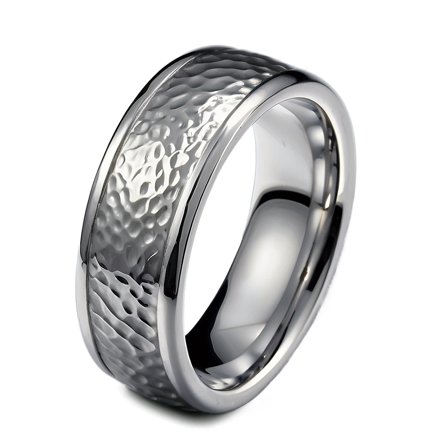 Hammered Silver Ring Png Wtr