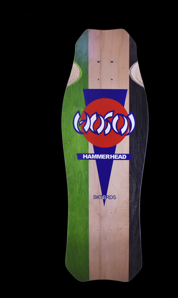 Hammerhead Skateboard Deck Graphic