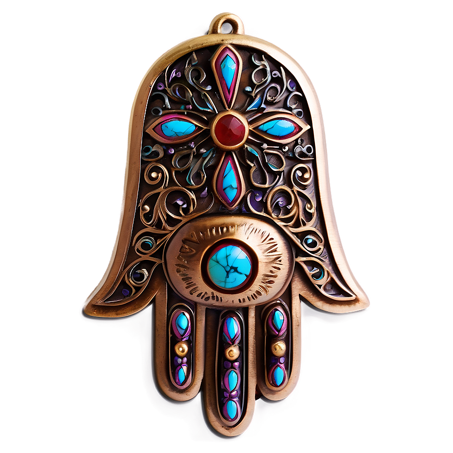 Hamsa Hand Amulet Png Yav