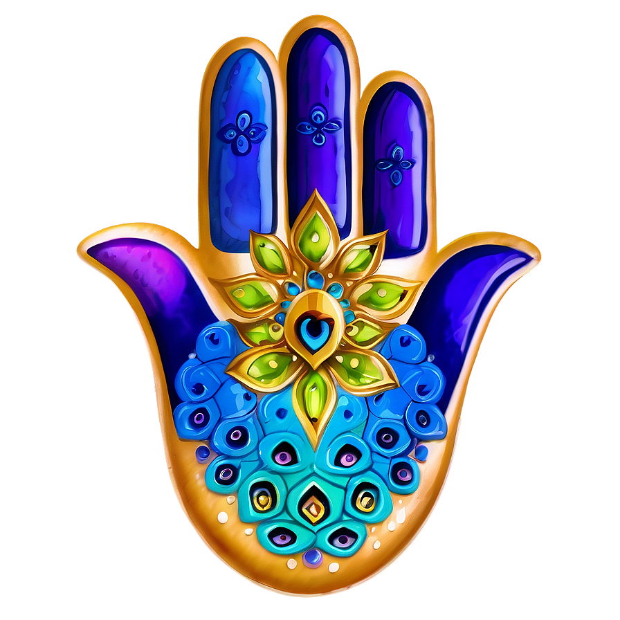 Hamsa Hand Watercolor Png Ghf7