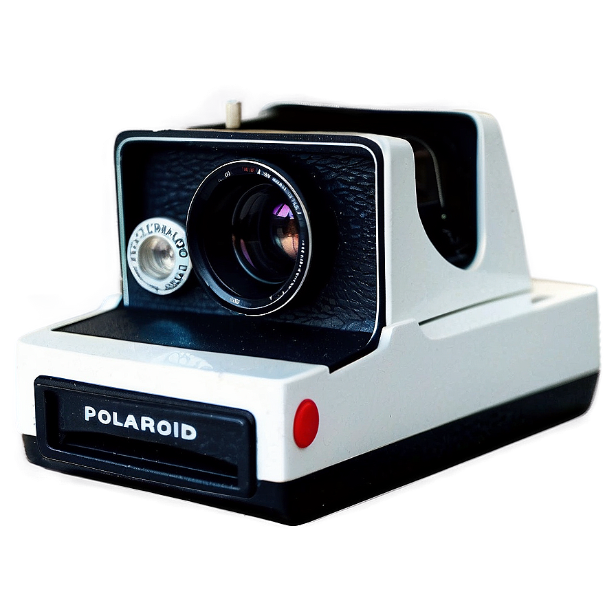 Hand Drawing Polaroid Camera Png Qrm