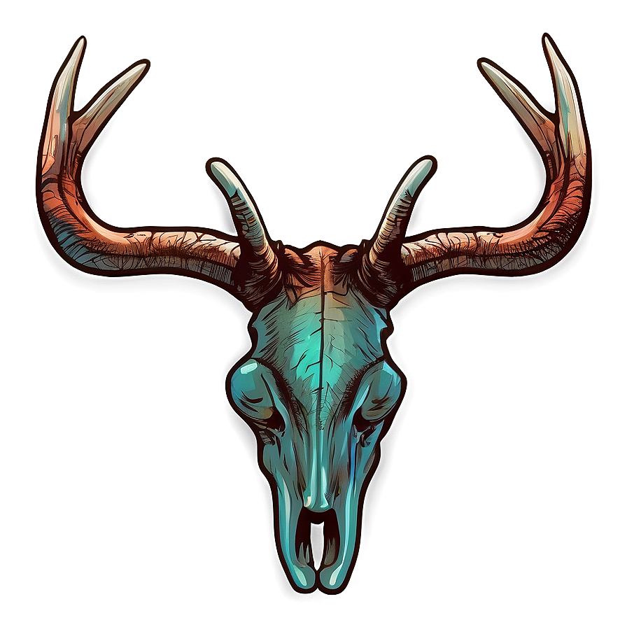 Hand-drawn Antler Png Mbu