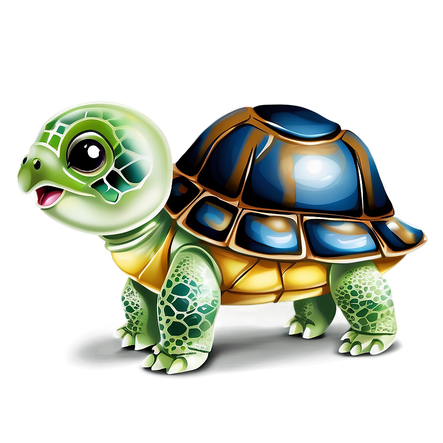 Hand Drawn Baby Turtle Png Wyv