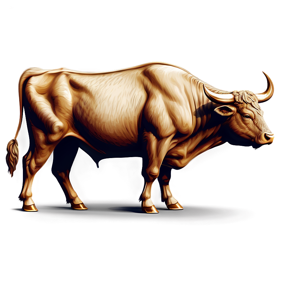 Hand Drawn Bull Sketch Png Sbk