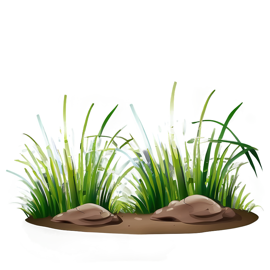 Hand Drawn Cartoon Grass Png 06122024