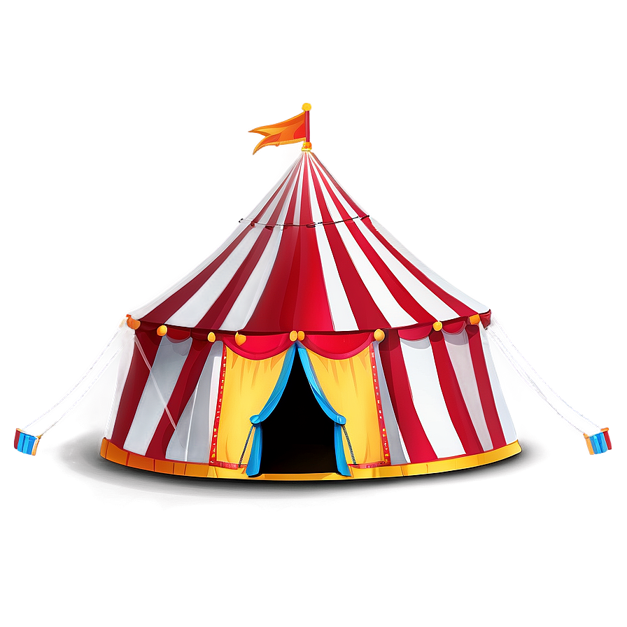 Hand-drawn Circus Tent Sketch Png Dui45