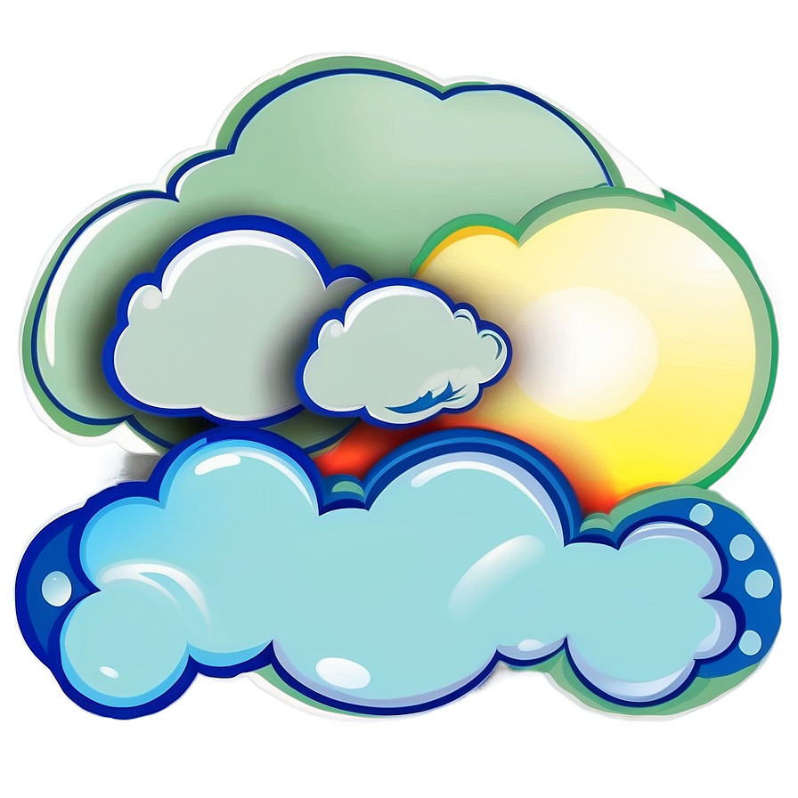 Hand Drawn Cloud Clipart Png 99