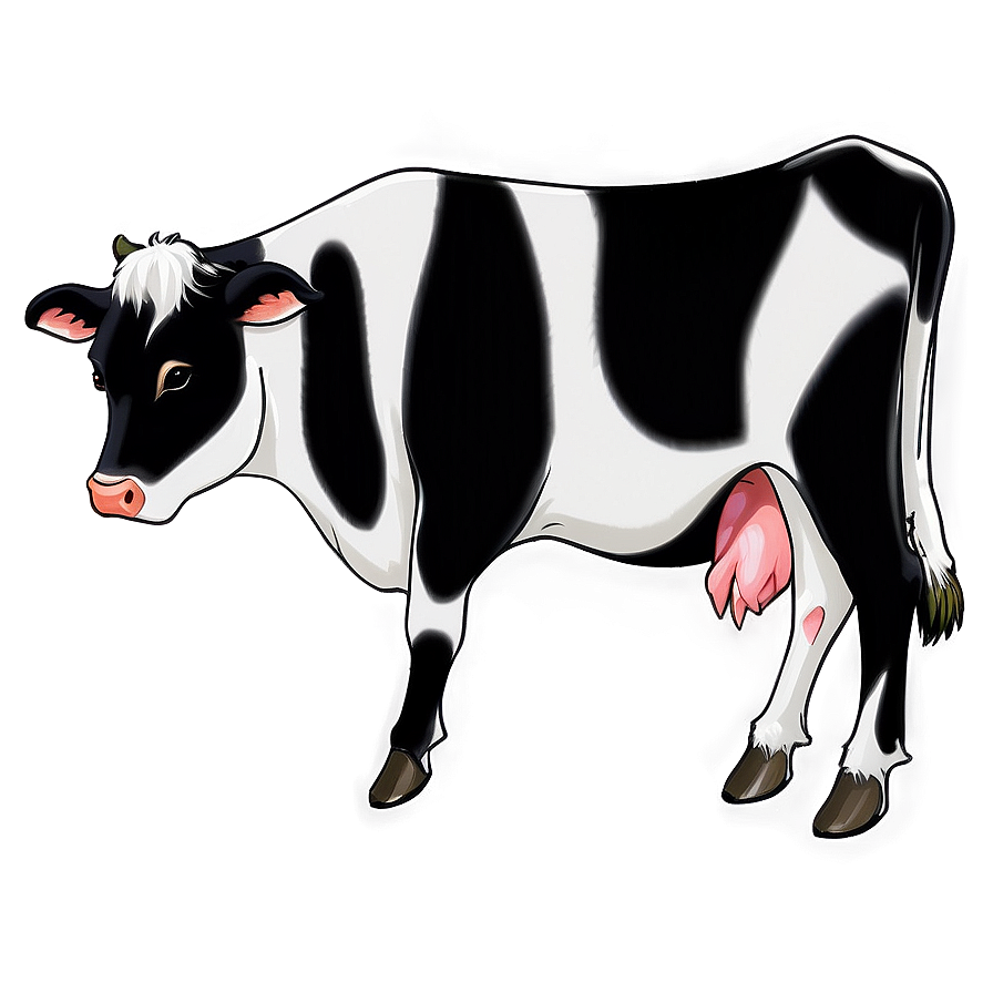 Hand Drawn Cow Spots Png 06282024