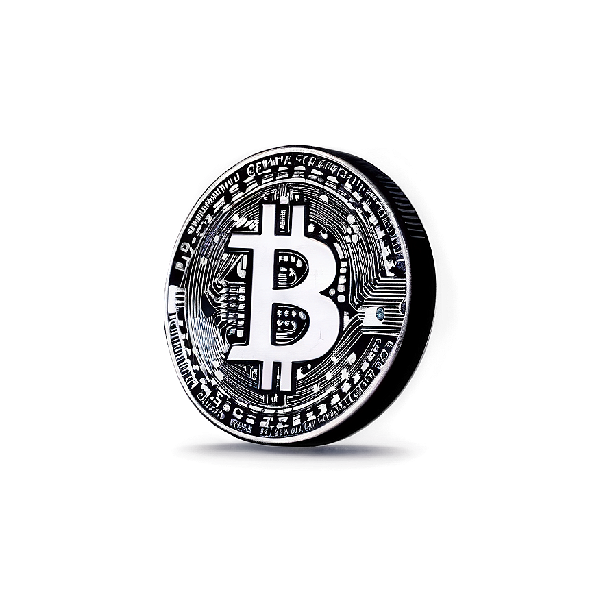 Hand-drawn Crypto Coin Png 36