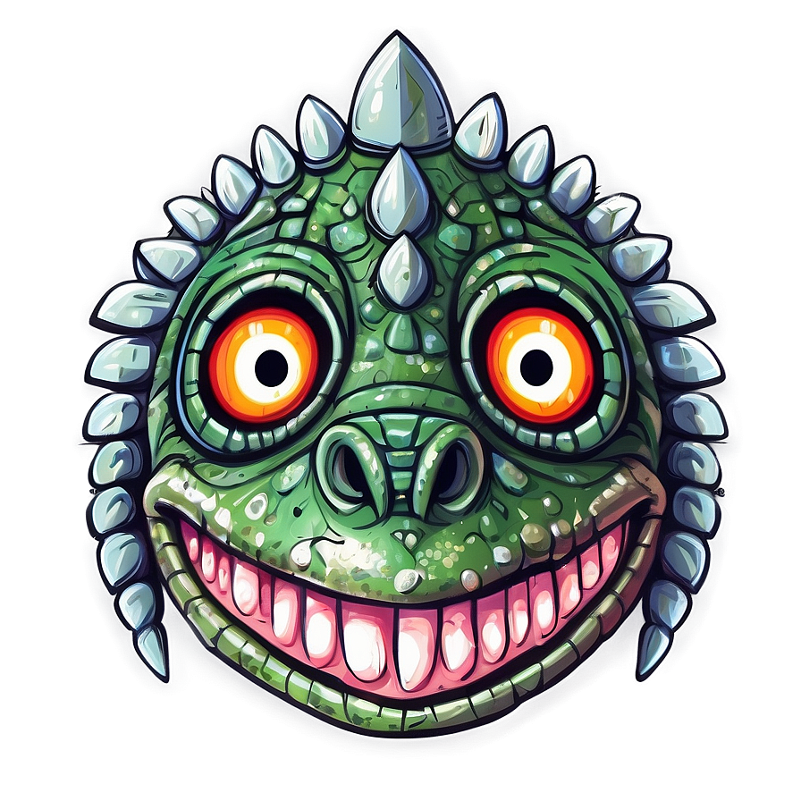 Hand Drawn Dinosaur Head Png Vgu